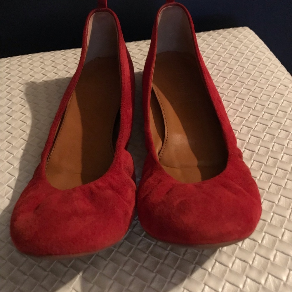 Suade Ballet Flats